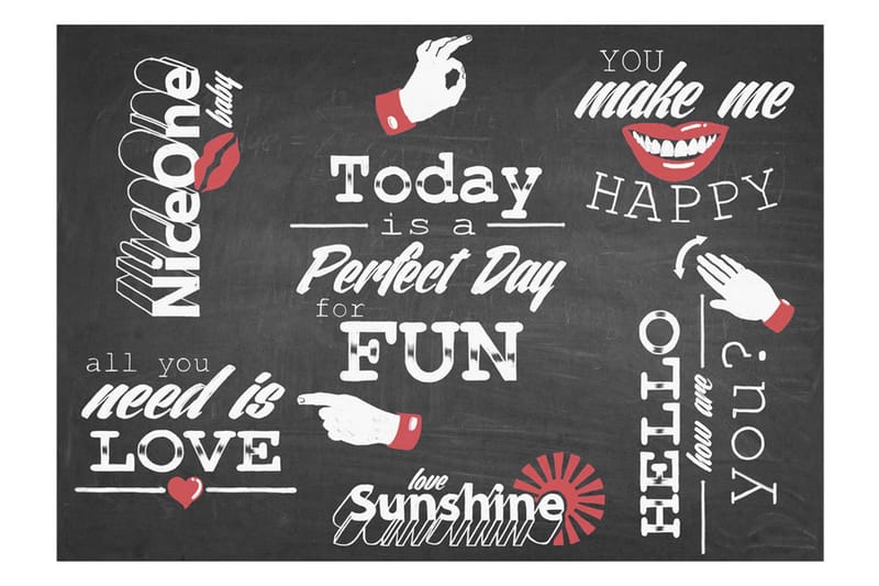 Fototapet Perfect Day 150x105 - Finnes i flere størrelser - Innredning - Veggdekorasjon - Tapeter - Fototapeter