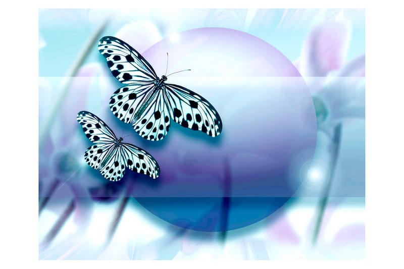 Fototapet Planet Of Butterflies 200x154 - Artgeist sp. z o. o. - Innredning - Veggdekorasjon - Tapeter - Fototapeter