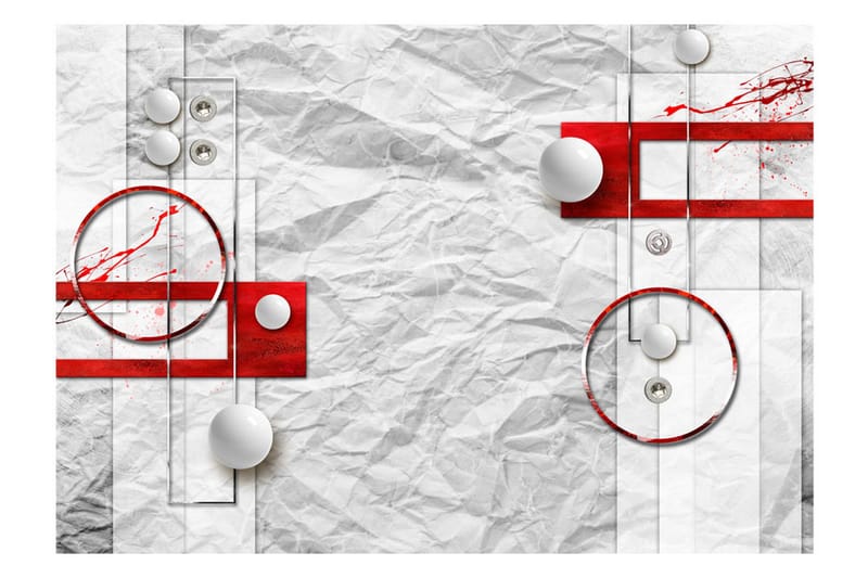 Fototapet Paper Abstraction 150x105 - Artgeist sp. z o. o. - Innredning - Veggdekorasjon - Tapeter - Fototapeter