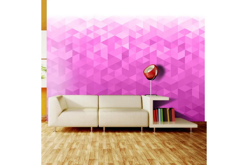Fototapet Pink Pixel 300x210, Artgeist sp. z o. o.