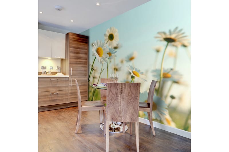 Fototapet Prestekrager Vår Eng 300x231, Artgeist sp. z o. o.