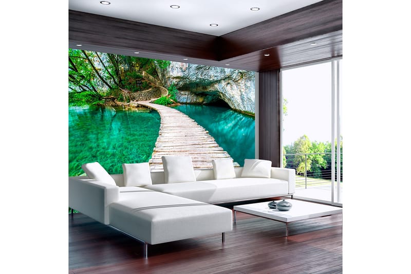 Fototapet Plitvice Lakes National Park Croatia 300x210 - Artgeist sp. z o. o. - Innredning - Veggdekorasjon - Tapeter - Fototapeter