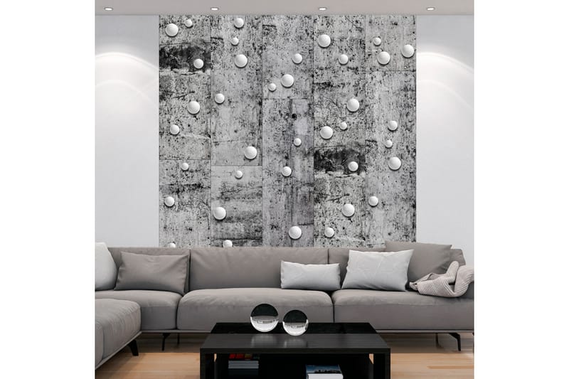 Fototapet Pearls On Concrete 50x1000 - Artgeist sp. z o. o. - Innredning - Veggdekorasjon - Tapeter - Fototapeter