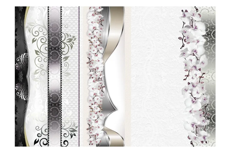 Fototapet Parade Of Orchids 400x280 - Artgeist sp. z o. o. - Innredning - Veggdekorasjon - Tapeter - Fototapeter