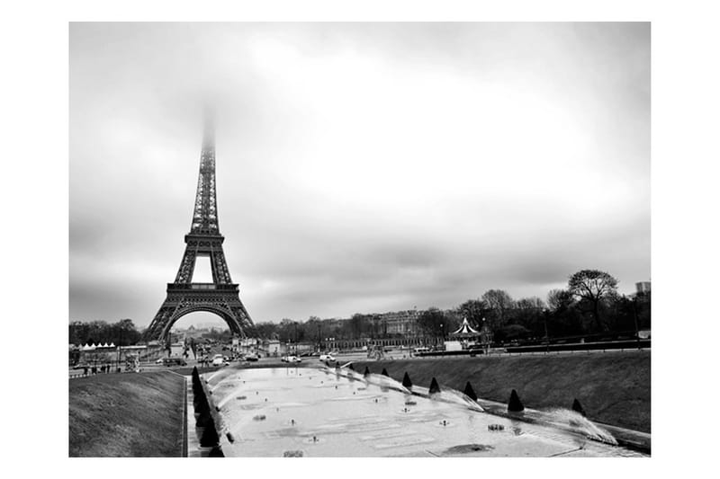 Fototapet Paris Eiffel Tower  200x154 - Artgeist sp. z o. o. - Innredning - Veggdekorasjon - Tapeter - Fototapeter