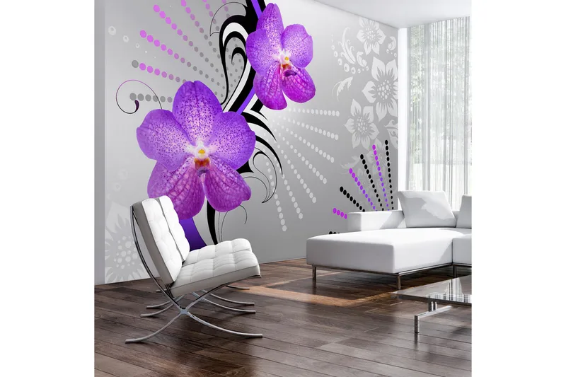 Fototapet Purple Vibrations 300x210, Artgeist sp. z o. o.