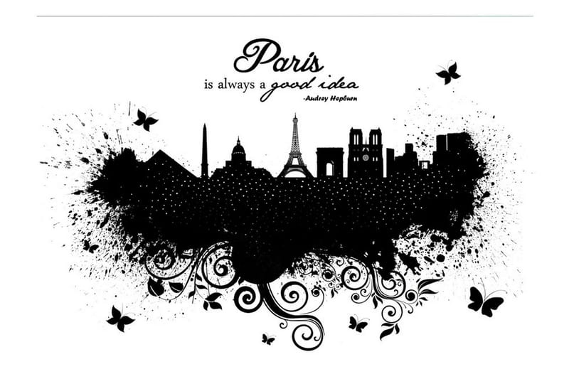 Fototapet Paris Is Always A Good Idea 400x280 - Artgeist sp. z o. o. - Innredning - Veggdekorasjon - Tapeter - Fototapeter