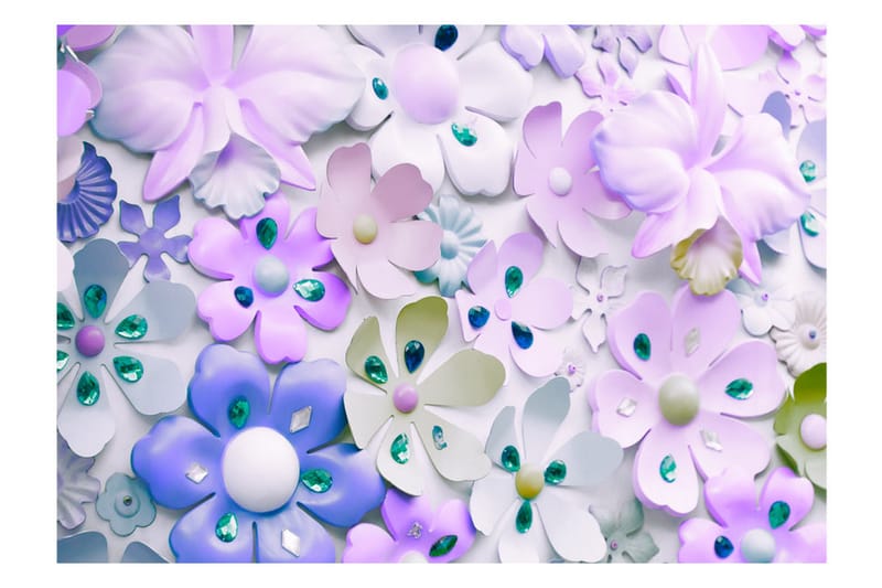 Fototapet Purple Sweetness 200x140 - Innredning - Veggdekorasjon - Tapeter - Fototapeter