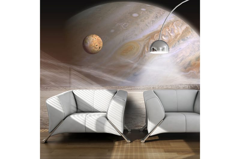 Veggmaleri A Small And A Large Planet 200x154, Artgeist sp. z o. o.