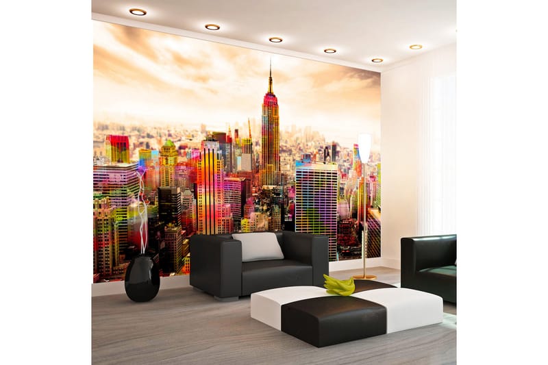Veggmaleri Colors Of New York City III 150x105 - Artgeist sp. z o. o. - Innredning - Veggdekorasjon - Tapeter - Fototapeter