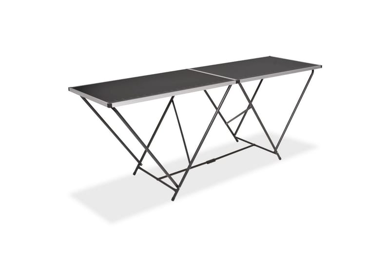 Foldbart tapetbord MDF og aluminium 200x60x78 cm - Innredning - Veggdekorasjon - Tapeter - Tapet tilbehør - Bord til tapet