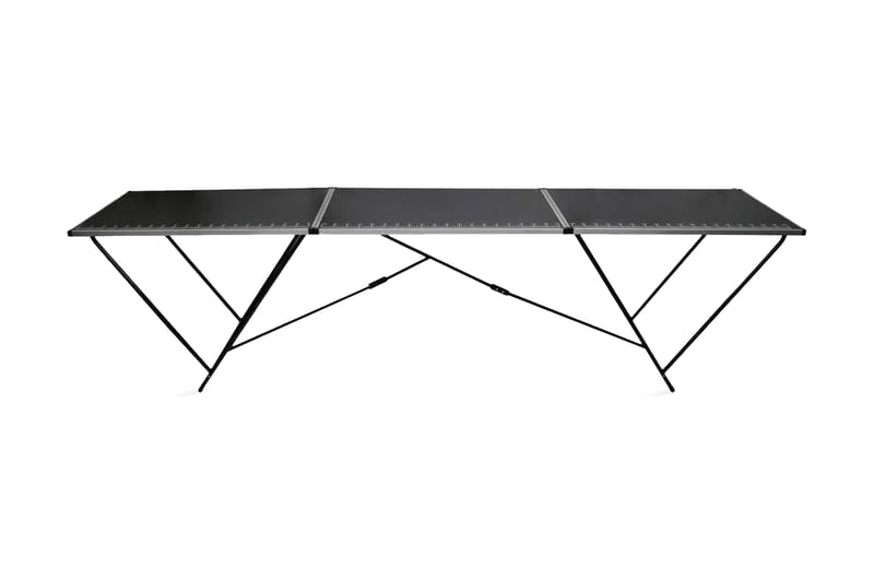 Foldbart tapetbord MDF og aluminium 300x60x78 cm - Innredning - Veggdekorasjon - Tapeter - Tapet tilbehør - Bord til tapet