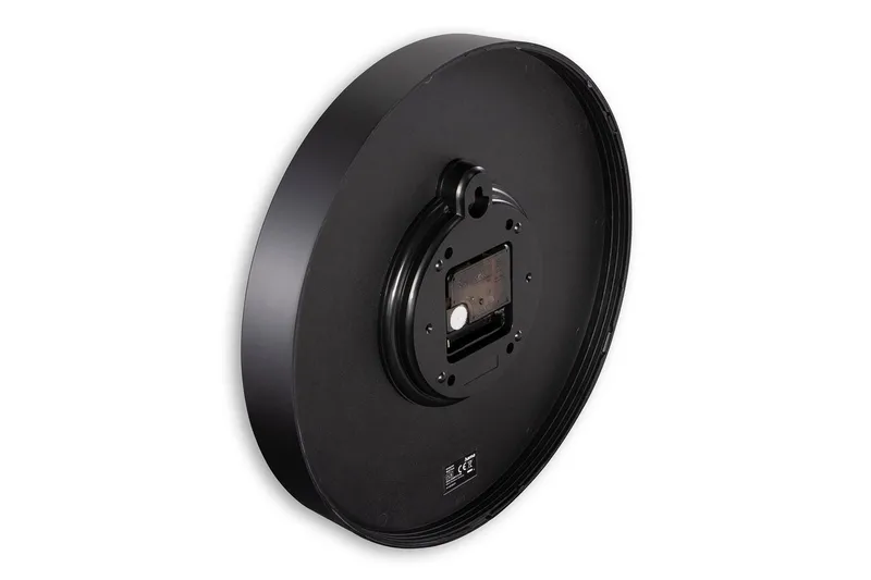 Veggur Hama Corsica 30 cm - Svart - Innredning - Veggdekorasjon - Veggklokke
