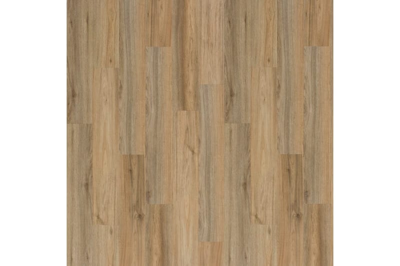 WallArt Trelignende planker naturlig eik lattebrun - Brun - Veggplater - Veggdekorasjon