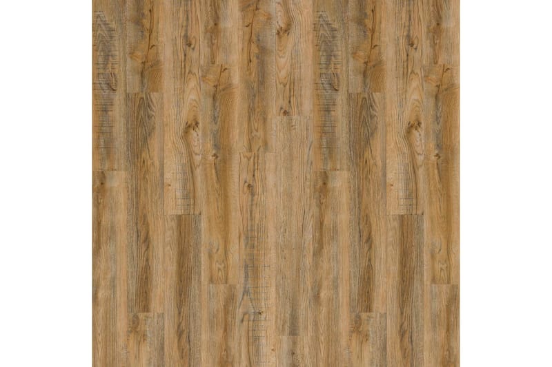 WallArt Trelignende planker gjenvunnet eik vintage brun - Brun - Innredning - Veggdekorasjon