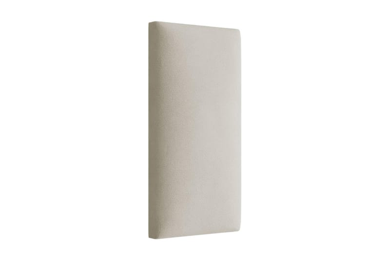 Zaratuz Veggpanel 20x4x40 cm Stoppet - Fløyel/Beige - Veggplater - Veggdekorasjon