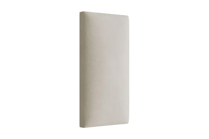Zaratuz Veggpanel 20x4x40 cm Stoppet, Fløyel/Beige