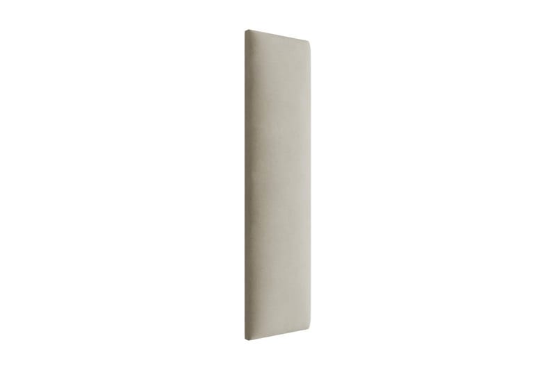 Zaratuz Veggpanel 20x4x80 cm Stoppet - Fløyel/Beige - Veggplater - Veggdekorasjon