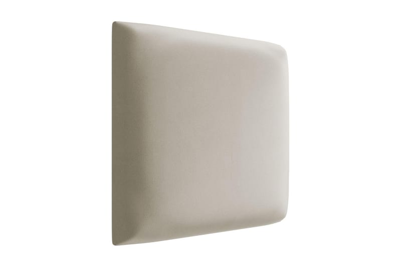 Zaratuz Veggpanel 30x4x30 cm Stoppet - Fløyel/Beige - Veggplater - Veggdekorasjon