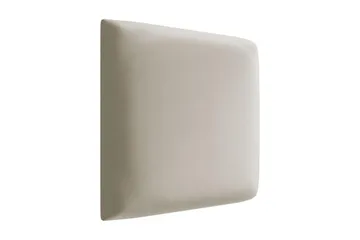 Zaratuz Veggpanel 30x4x30 cm Stoppet - Fløyel/Beige - Innredning - Veggdekorasjon