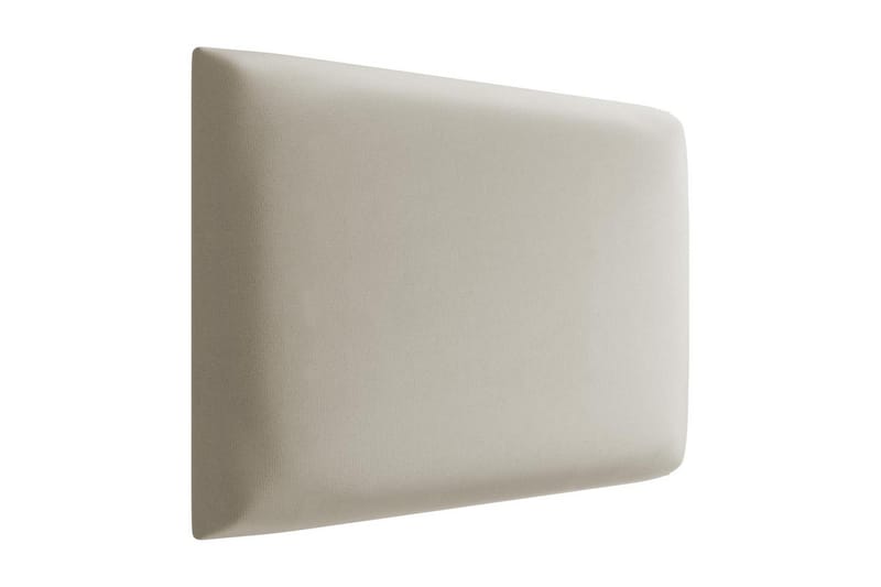 Zaratuz Veggpanel 30x4x40 cm Stoppet, Fløyel/Beige