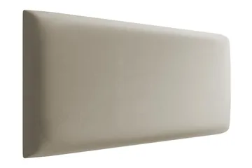 Zaratuz Veggpanel 30x4x60 cm Stoppet - Fløyel/Beige - Innredning - Veggdekorasjon