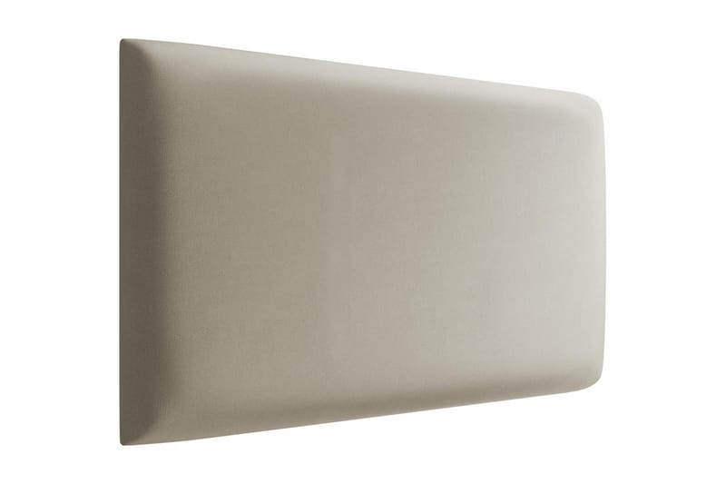 Zaratuz Veggpanel 40x4x70 cm Stoppet, Fløyel/Beige