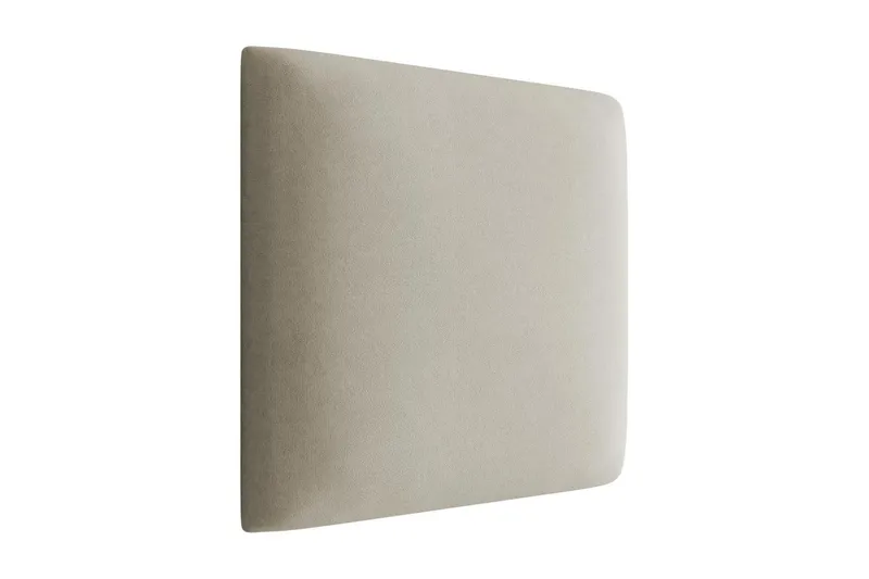 Zaratuz Veggpanel 60x4x60 cm Stoppet, Fløyel/Beige