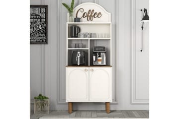 Bar Kaffeskap To Krem / Eik - Krem / Eik - Møbler - Bord