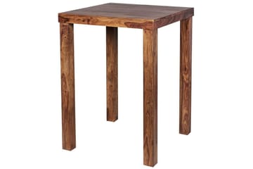 Barbord Wohnling Stabilt Massivt Sheeshamtre 80 x 80 x 110 cm - Møbler - Bord - Barbord & ståbord