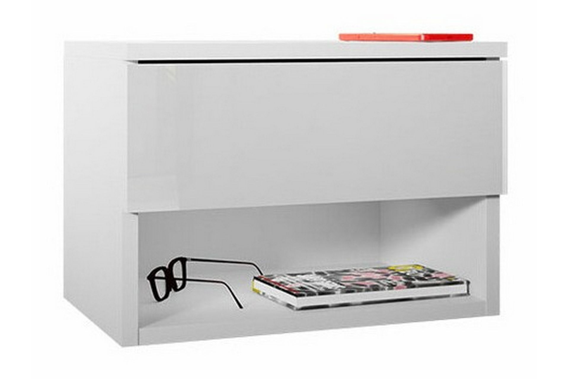 Carbost Barne Skap 32 cm - Hvid - Møbler - Barnemøbler - Barnebord - Nattbord barn