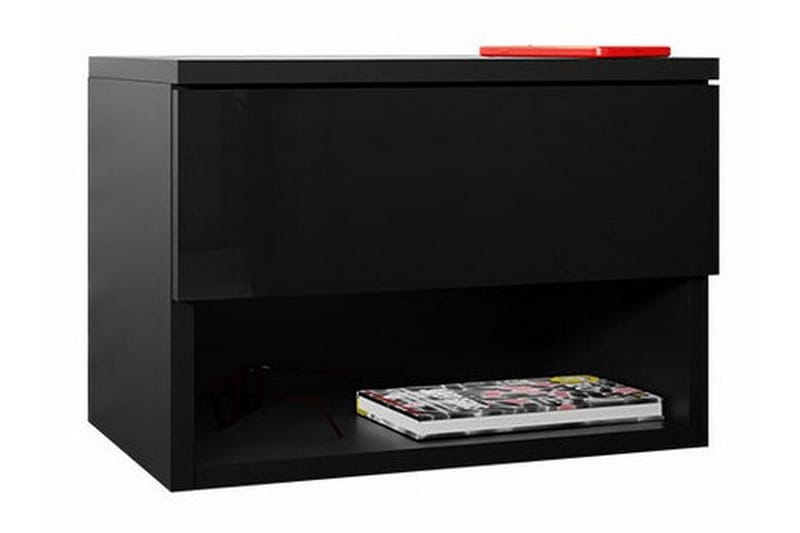 Carbost Barne Skap 32 cm - Svart - Møbler - Barnemøbler - Barnebord - Nattbord barn