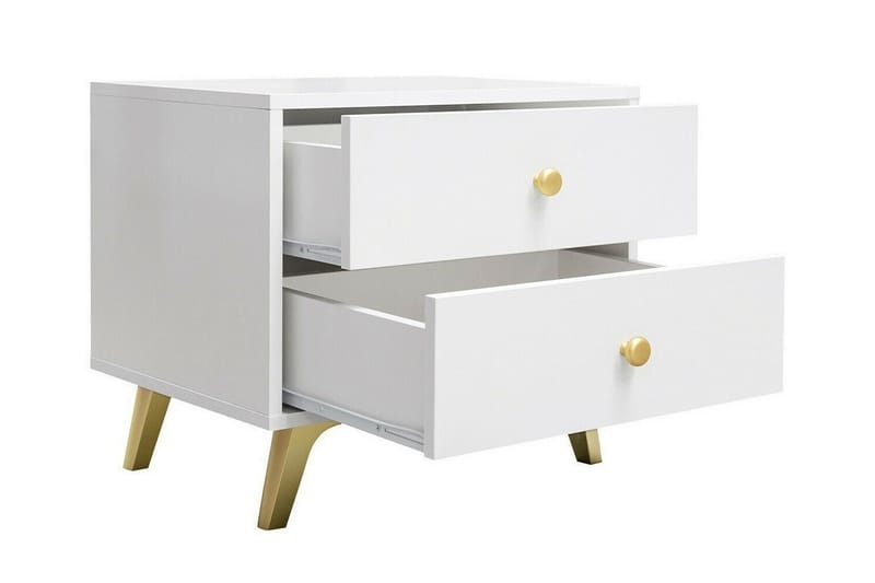 Emyvale Barnsengbord 48 cm - Svart - Møbler - Barnemøbler - Barnebord - Nattbord barn