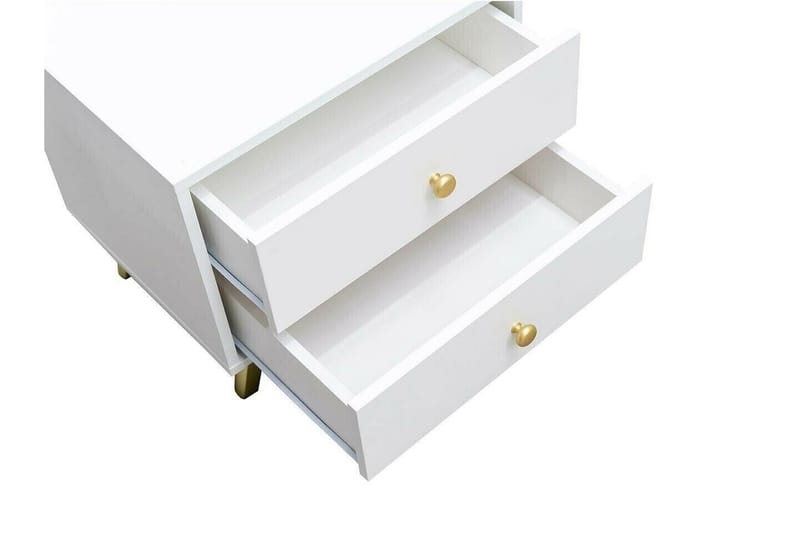 Emyvale Barnsengbord 48 cm - Svart - Møbler - Barnemøbler - Barnebord - Nattbord barn