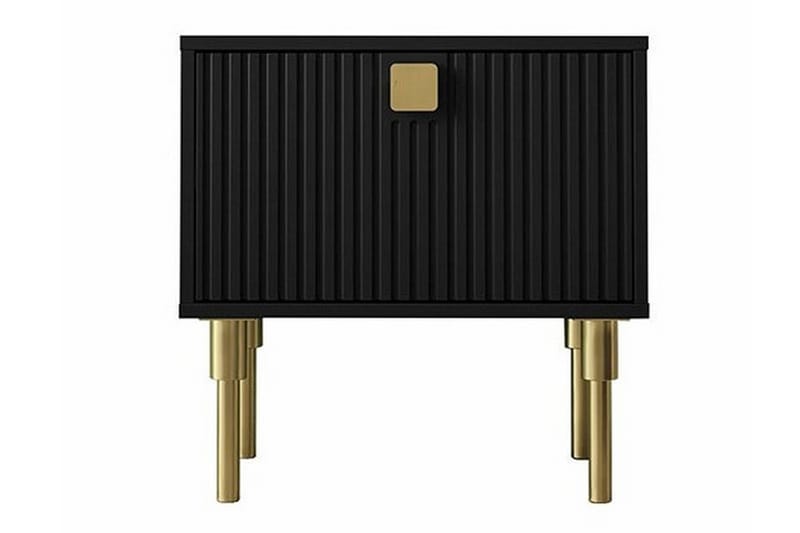 Glenndale Barnsengbord 50 cm - Svart - Møbler - Barnemøbler - Barnebord - Nattbord barn