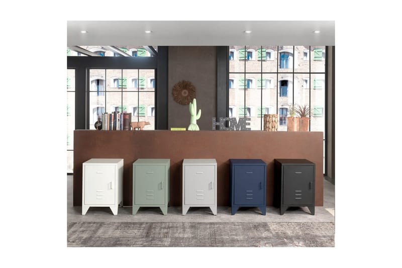 Nattbord Bronxx Olivengrønn - Olivengrønn - Møbler - Barnemøbler - Barnebord - Nattbord barn