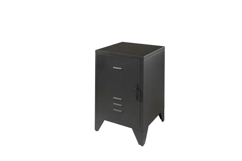 Nattbord Bronxx Svart - Svart - Møbler - Barnemøbler - Barnebord - Nattbord barn