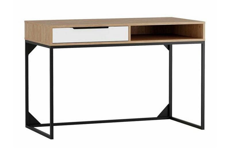 Staffin Barneskrivebord 80 cm - Hvid - Møbler - Barnemøbler - Barnebord - Skrivepult barn