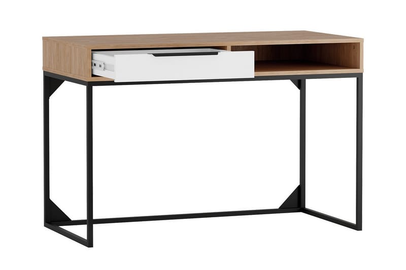 Staffin Barneskrivebord 80 cm - Hvid - Møbler - Barnemøbler - Barnebord - Skrivepult barn