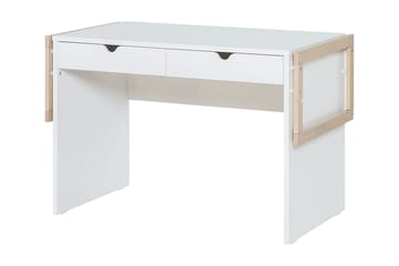 Stige Skrivebord 120 cm Hvit/Tre/Natur - Hvit/Tre/natur - Møbler - Barnemøbler - Barnebord - Skrivepult barn
