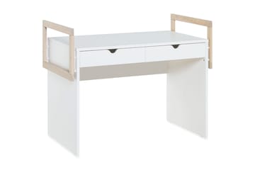 Stige Skrivebord 120 cm Hvit/Tre/Natur - Hvit/Tre/natur - Møbler - Barnemøbler - Barnebord - Skrivepult barn
