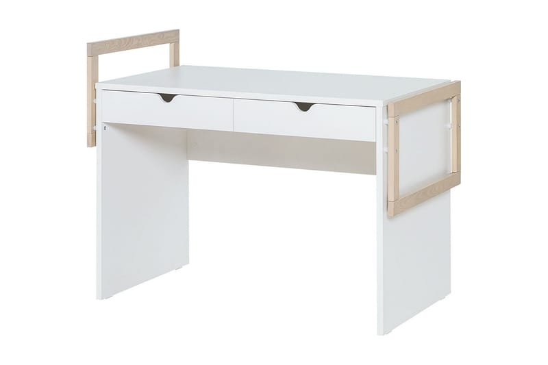 Stige Skrivebord 120 cm Hvit/Tre/Natur - Hvit/Tre/natur - Møbler - Barnemøbler - Barnebord - Skrivepult barn