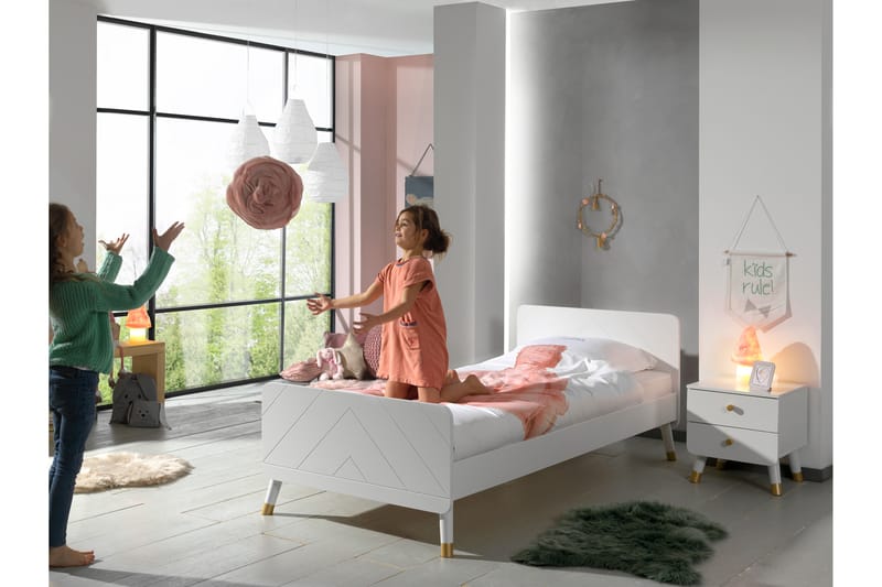 Bustorp Barnemøbelsett - Hvit - Møbler - Barnemøbler - Barnemøbelsett