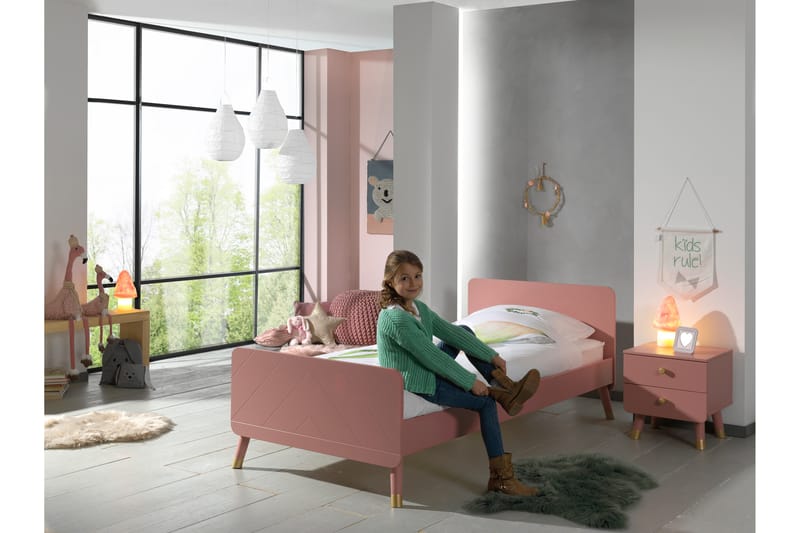 Bustorp Barnemøbelsett - Rosa - Møbler - Barnemøbler - Barnemøbelsett