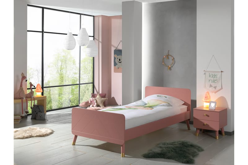 Bustorp Barnemøbelsett - Rosa - Møbler - Barnemøbler - Barnemøbelsett