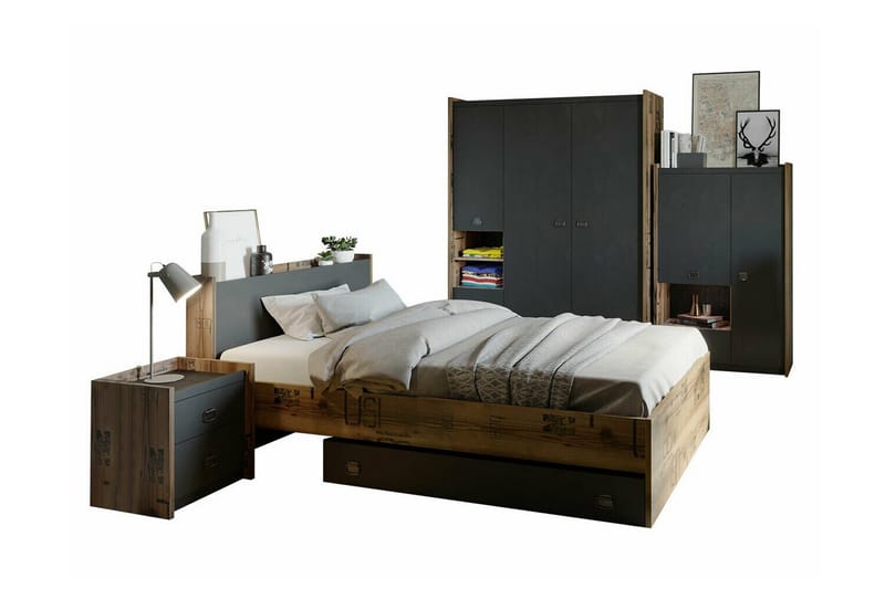 Rathmore Møbelsett For Barnerommet, Grå