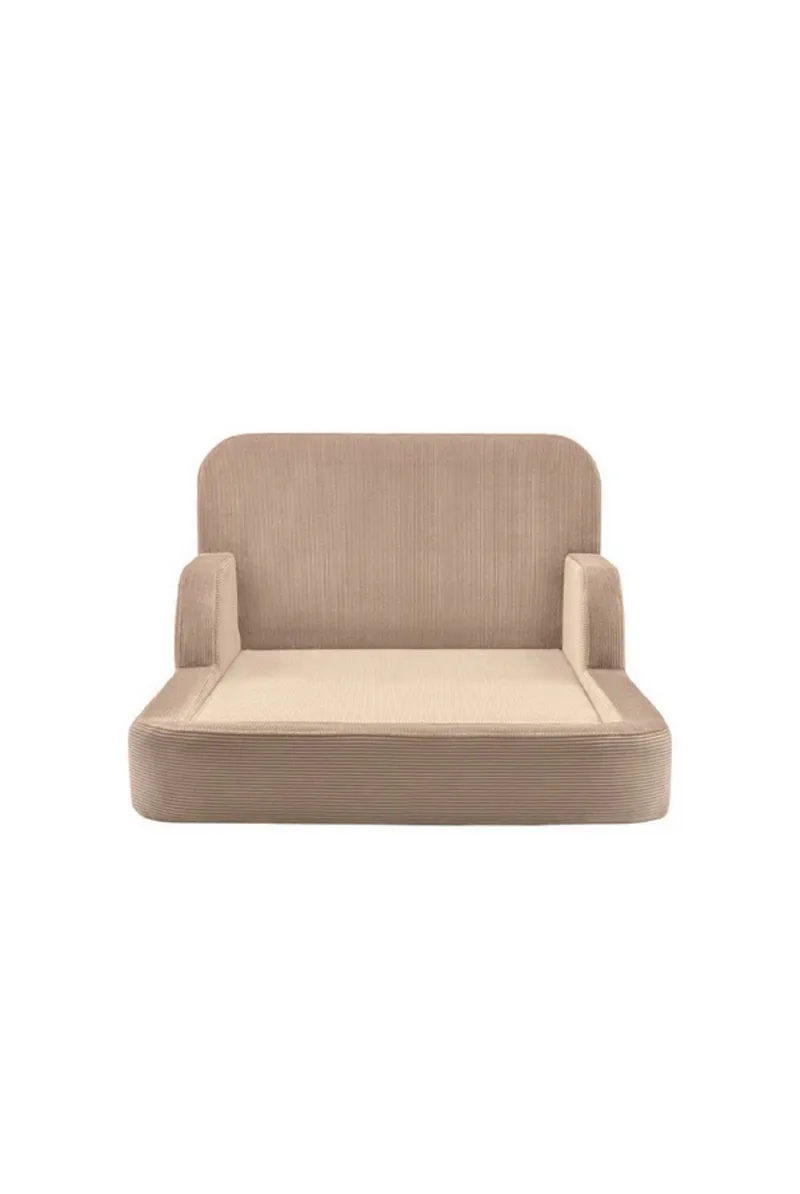 Barneseng Atelier Del Sofa Funbed Double (115 x 90 x 210 cm) Beige - Beige - Møbler - Barnemøbler - Barneseng & Juniorseng