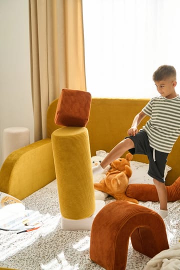 Barneseng Atelier Del Sofa Funbed Double (115 x 90 x 210 cm) Sennepsgul - Sennepsgul - Møbler - Barnemøbler - Barneseng & Juniorseng