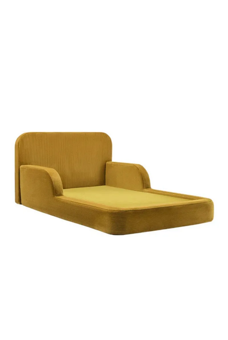 Barneseng Atelier Del Sofa Funbed Double (115 x 90 x 210 cm) Sennepsgul, Sennepsgul