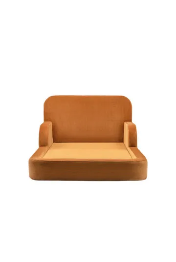 Barneseng Atelier Del Sofa Funbed Double (115 x 90 x 210 cm) Tile Red - Tile Red - Møbler - Barnemøbler - Barneseng & Juniorseng